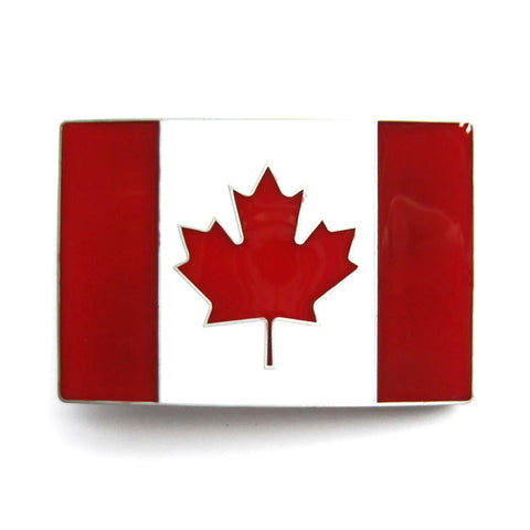 Canada Flag Belt Buckle