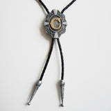 Initial Letter "C" Bolo Tie