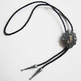 Initial Letter "J" Bolo Tie