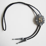 Initial Letter "S" Bolo Tie