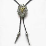Initial Letter "V" Bolo Tie