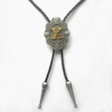 Initial Letter "X" Bolo Tie
