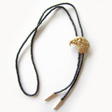 Gold Plated Eagle Head Bolo Tie