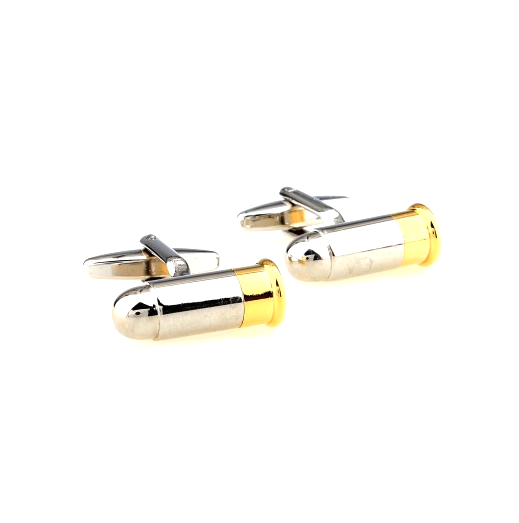 Bullet Stainless Steel Cufflinks