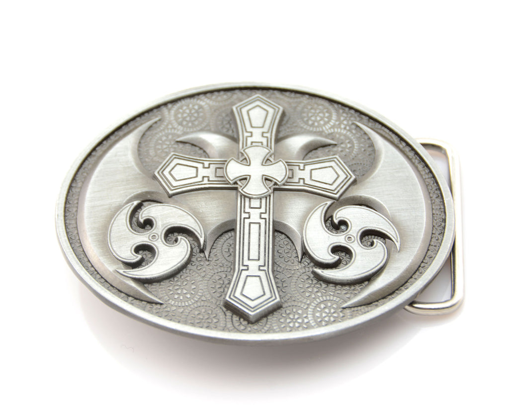 Celtic Christian Cross Belt Buckle