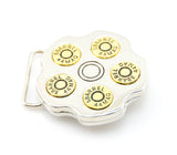 Bullet Gun Barrel Belt Buckle