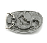 Championship Rodeo Bull Riding Belt Buckle