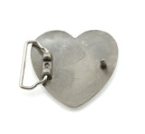 True Love Heart Belt Buckle