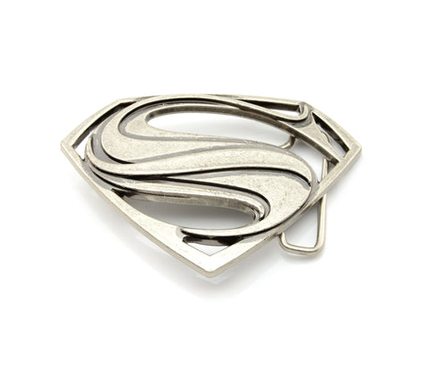 Superman Silver Belt Buckle