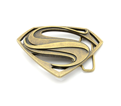 Bronze Superman Belt Buckle