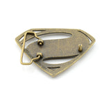 Bronze Superman Belt Buckle