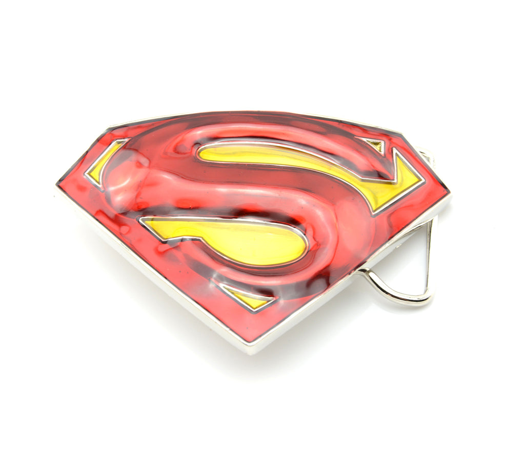 Superman Red/Yellow Belt Buckle