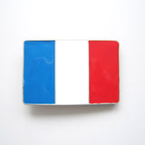 France Flag Belt Buckle