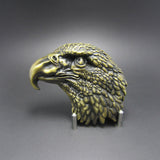 Bronze Eagle Head Belt Buckle