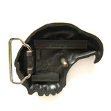 Bronze Eagle Head Belt Buckle