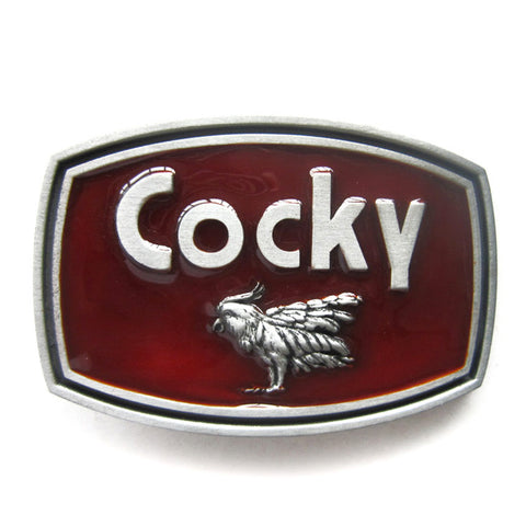 Cocky Belt Buckle
