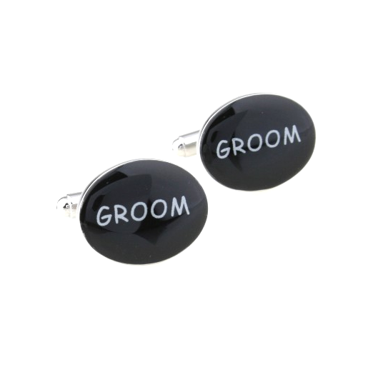 Groom Wedding Stainless Steel Cufflinks