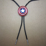 Captain Star Shield Bolo Tie