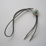 Silver Plated Celtic Oval Bolo Tie