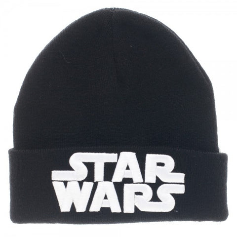 Star Wars Embroidered Logo Cuff Beanie