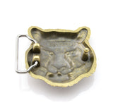 Bronze Tiger Head Belt Buckle
