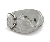 Howling Wolf Moon Color Belt Buckle