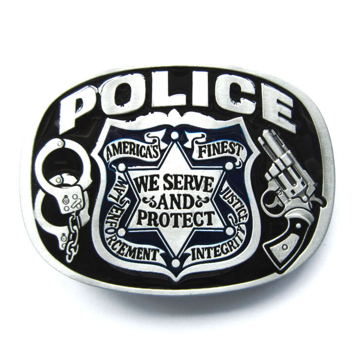 Police Law Enforcement Belt Buckle