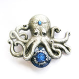 Octopus Ask the Magic Paul Belt Buckle