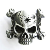 Bones and Skull w/ Lighter Belt Buckle