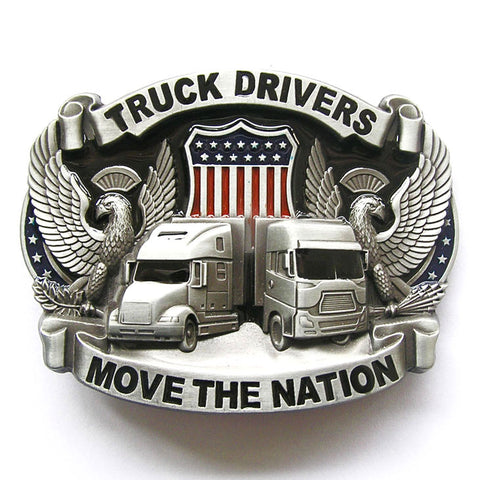 Truck Drivers Belt Buckle