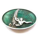 Surfer Surfing Belt Buckle