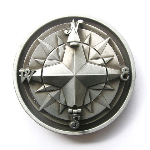 Compass Belt Buckle