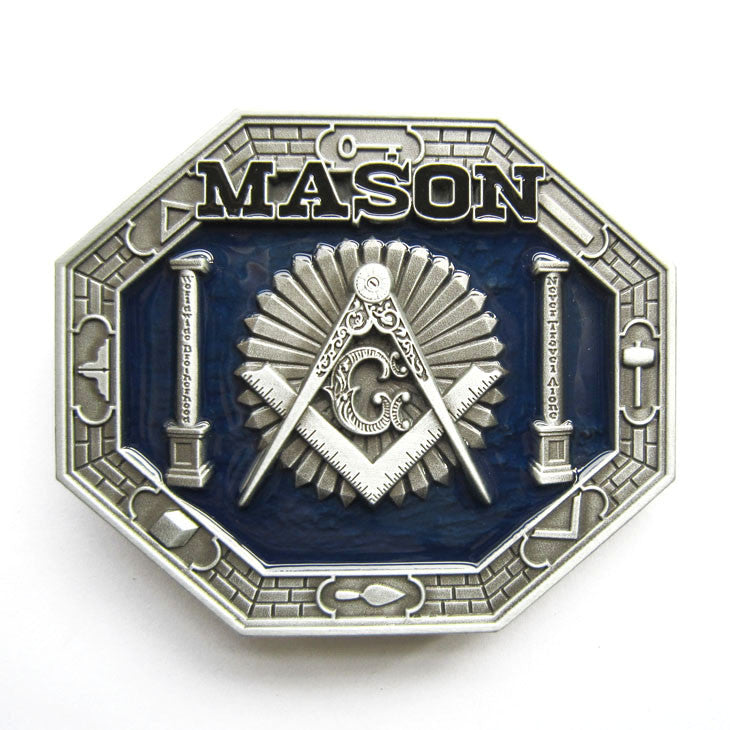 Masonic Color Belt Buckle