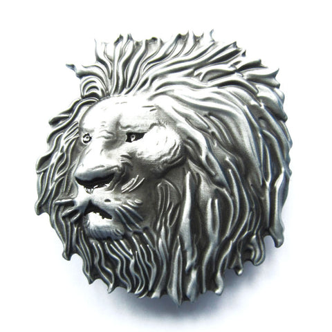 Lion Head Belt Buckle