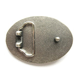 Western Running Horses Belt Buckle