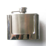 2 Ounce Stainless Steel Flask Belt Buckle