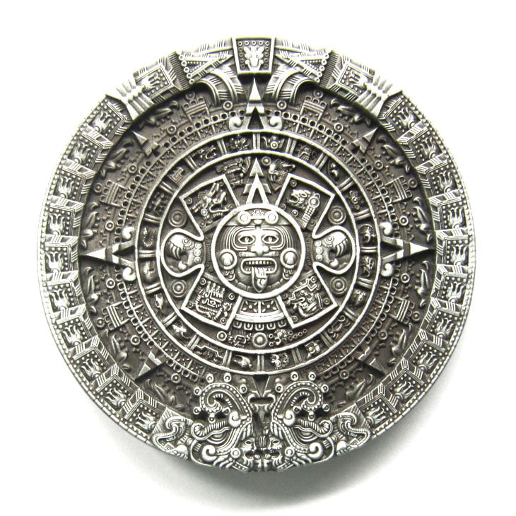 Mayan Calendar Belt Buckle
